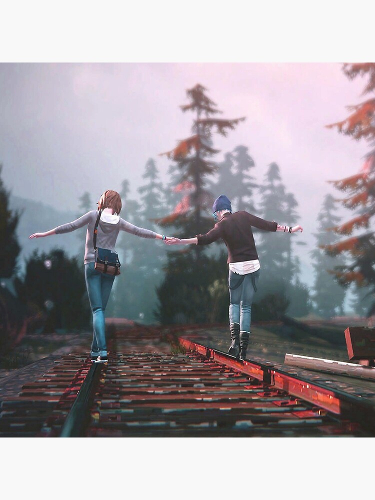 Life Is Strange Railroad Memories Throw Pillow - Image 2