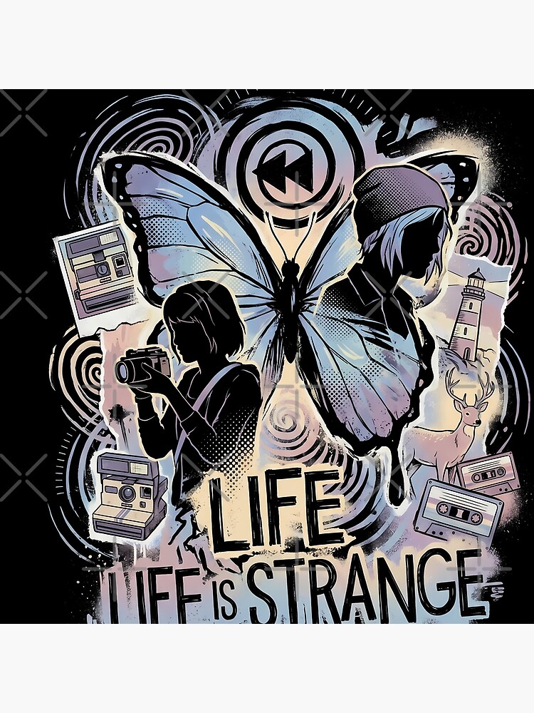 Life Is Strange Gaming Artwork Throw Pillow - Image 2