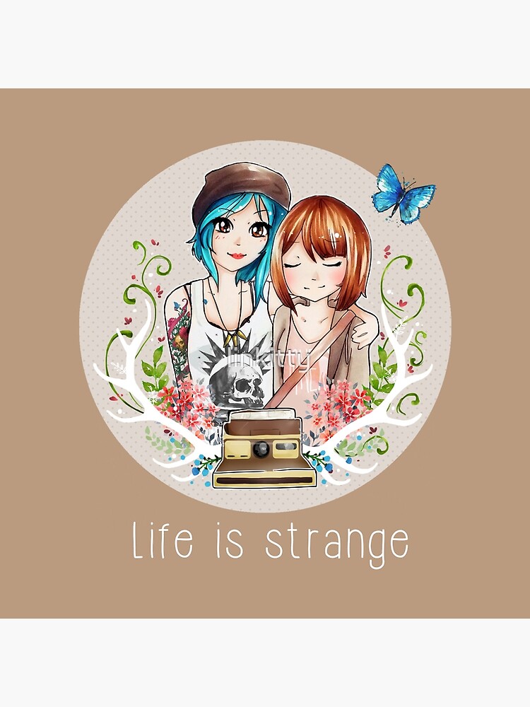 Life Is Strange Chloe And Max Throw Pillow - Image 2
