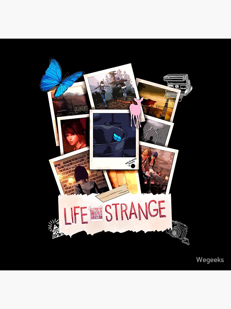 Life Is Strange Nostalgic Memories Throw Pillow - Image 2