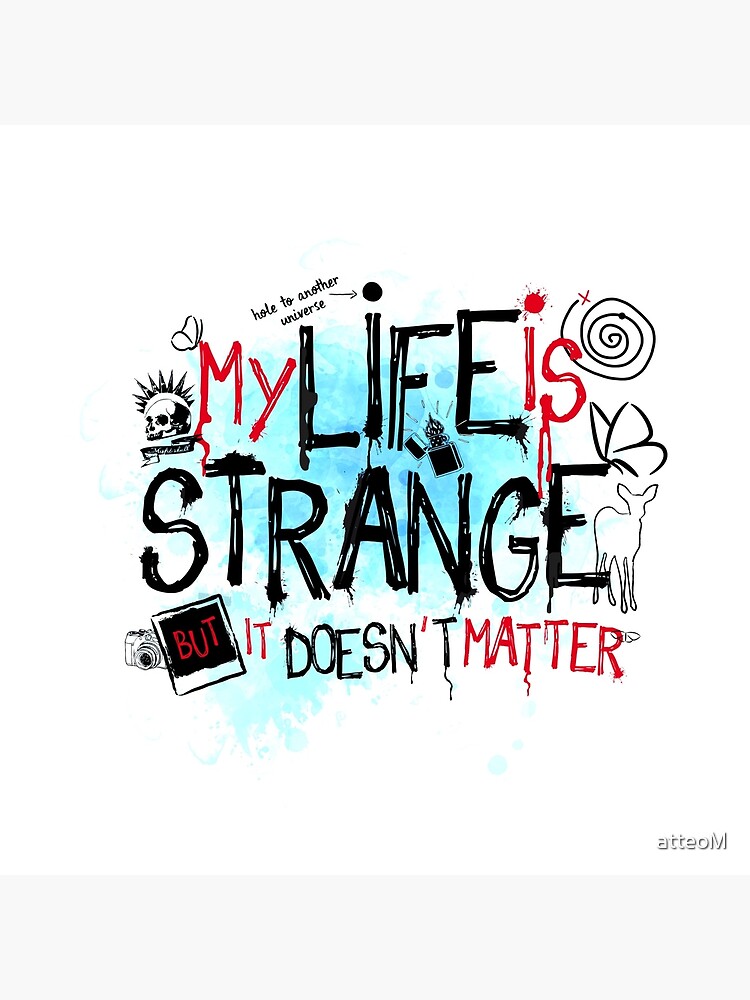 My Life Is Strange Journey Throw Pillow - Image 2