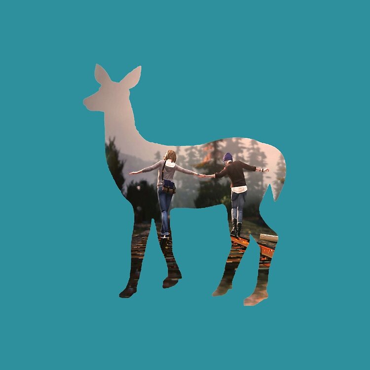 Life Is Strange Deer Spirit Tote Bag - Image 2