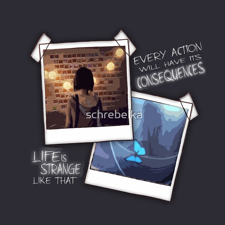 Strange Like That Quote Tote Bag - Image 2