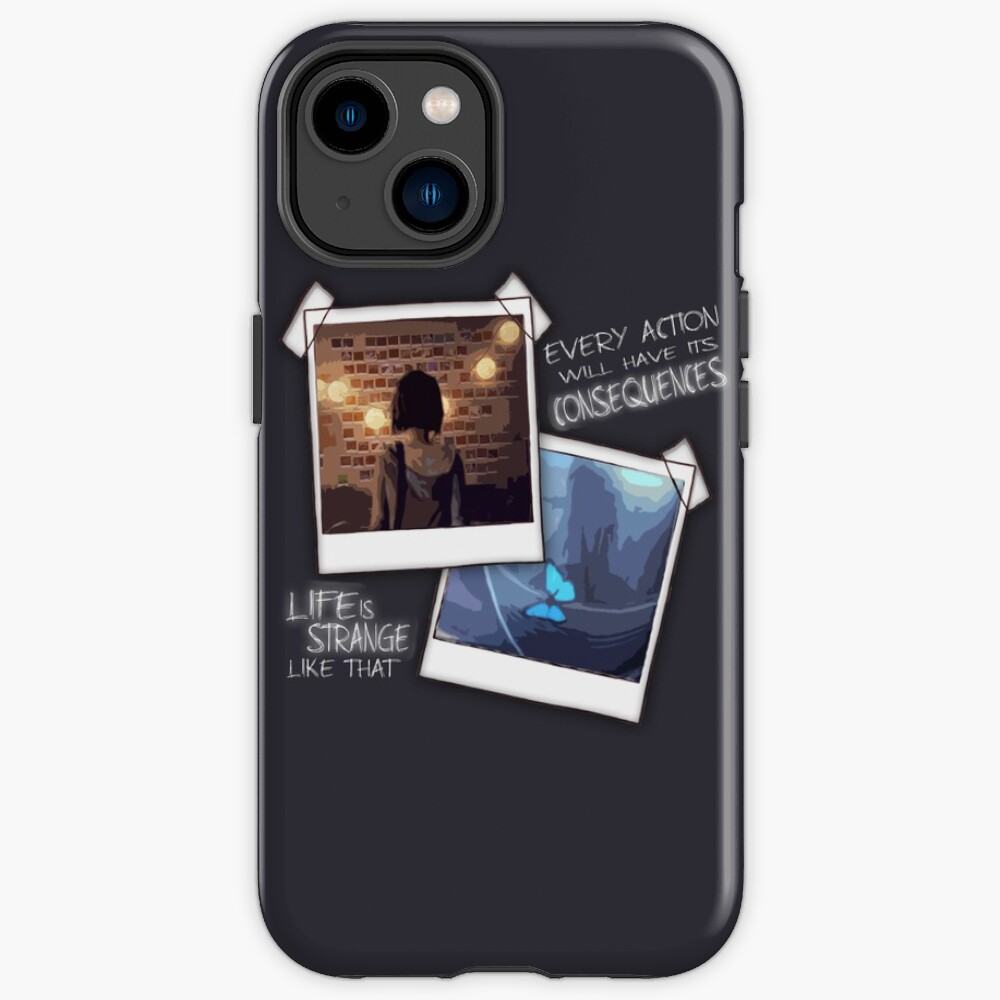 Strange Like That Quote Iphone Case