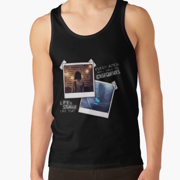Strange Like That Quote Tank Top
