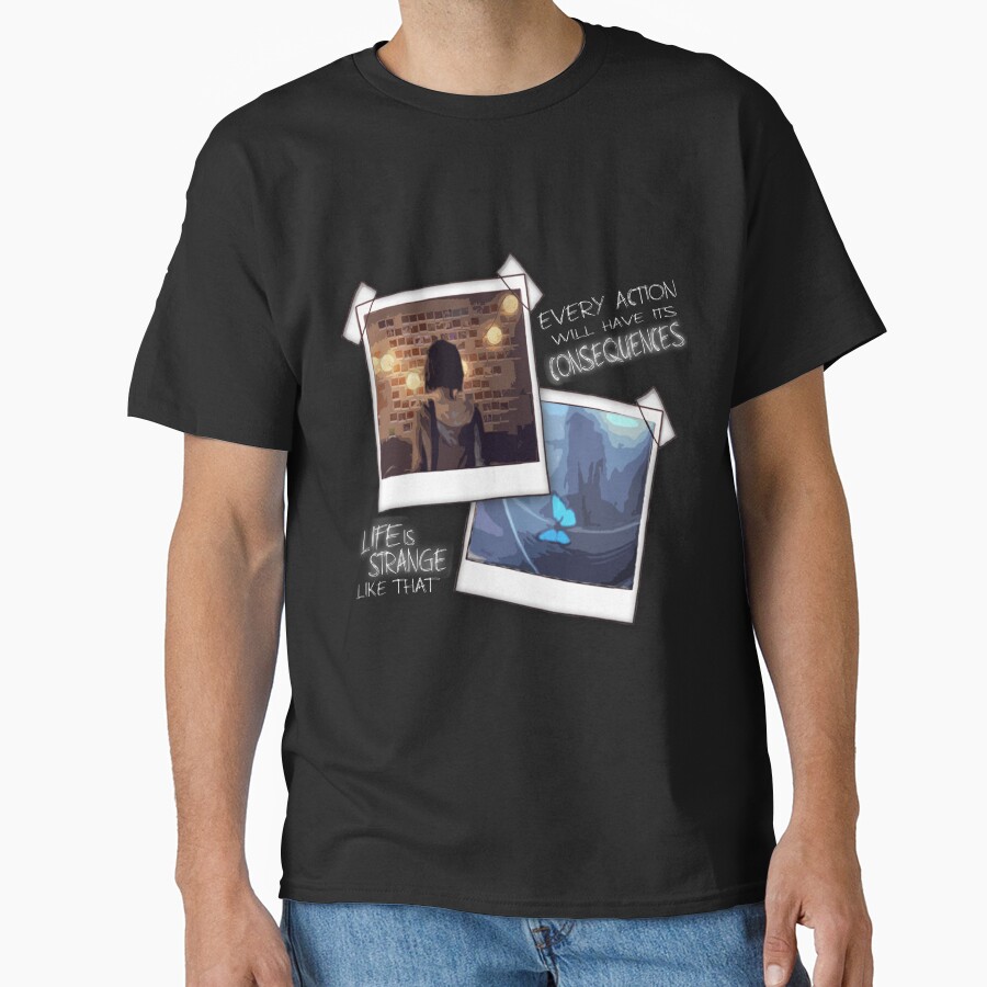 Strange Like That Quote T-shirt - Image 3