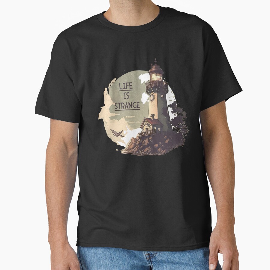 Arcadia Bay Lighthouse T-shirt - Image 3