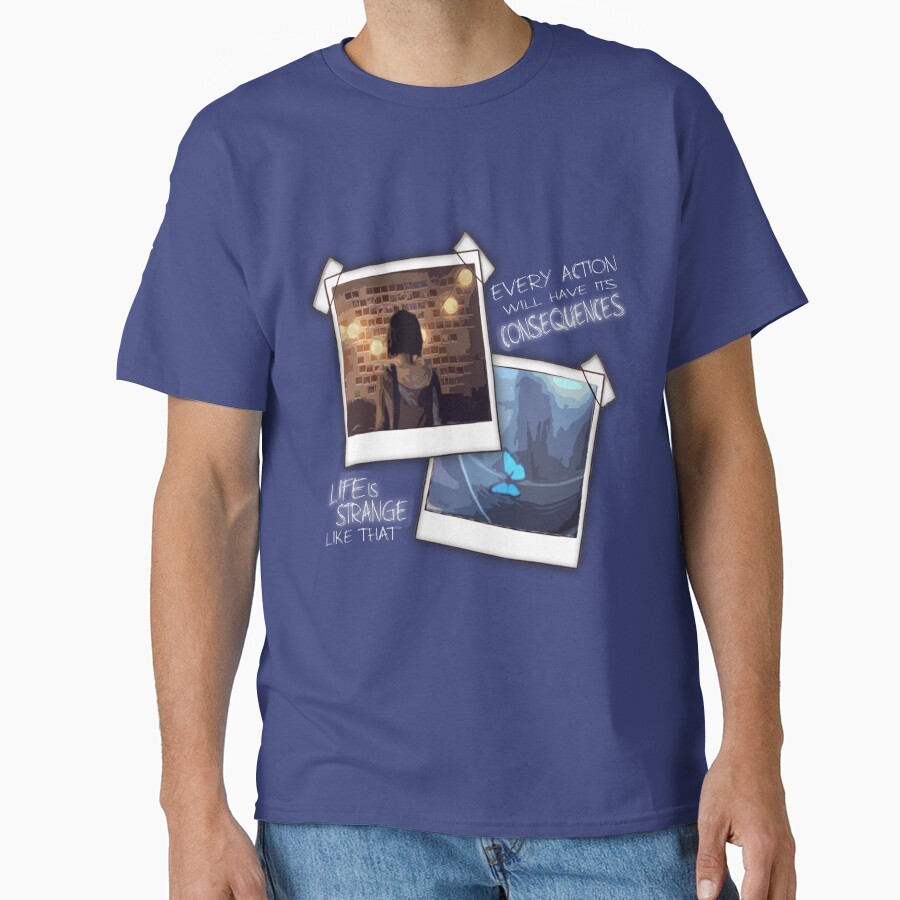 Strange Like That Quote T-shirt - Image 5