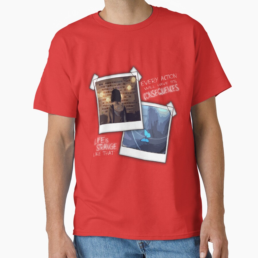 Strange Like That Quote T-shirt - Image 6