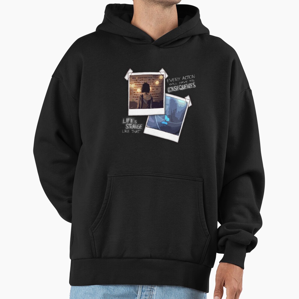 Strange Like That Quote Hoodie