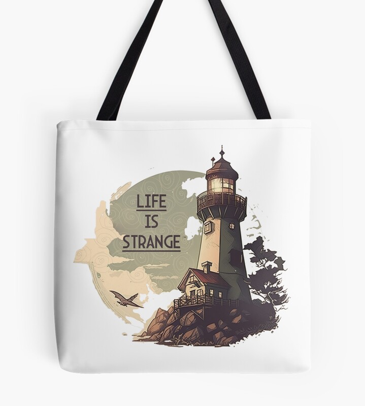 Life Is Strange Arcadia Bay Lighthouse Tote Bag