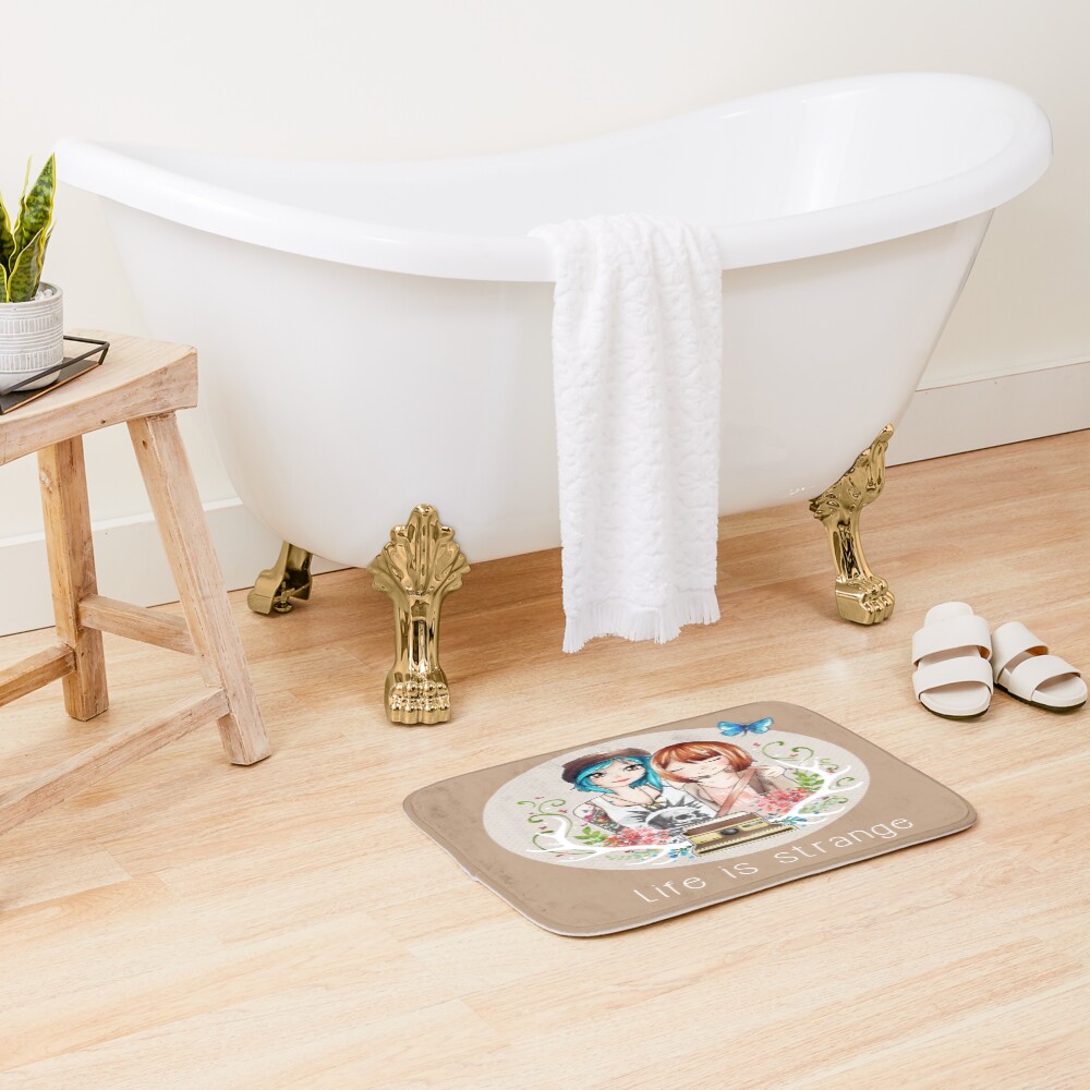 Life Is Strange Chloe And Max Bath Mat - Image 2