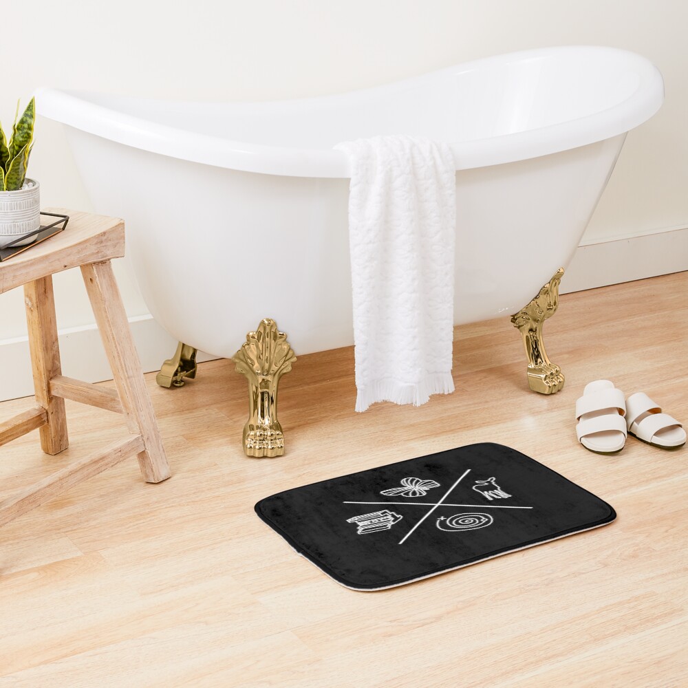 Life Is Strange Symbolic Icons Bath Mat - Image 2