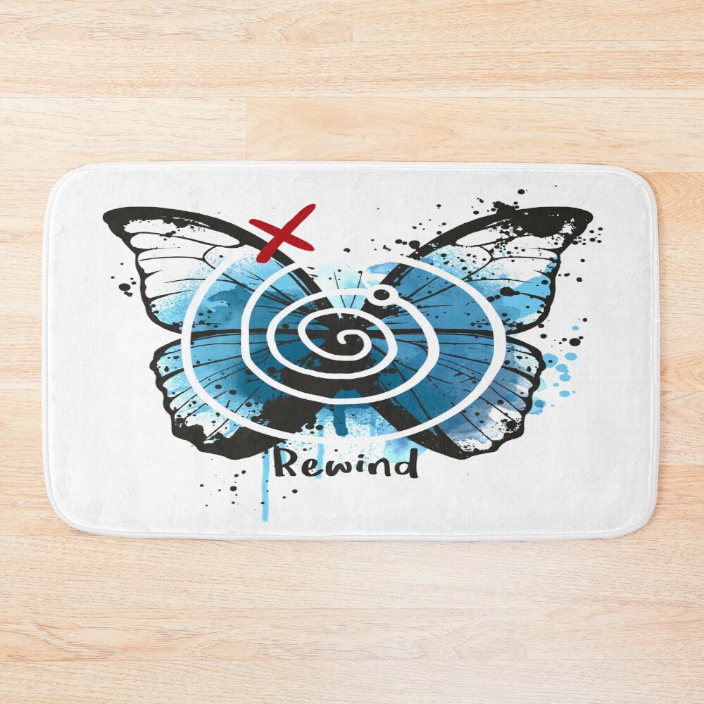 Rewind Life Is Strange Effect Bath Mat
