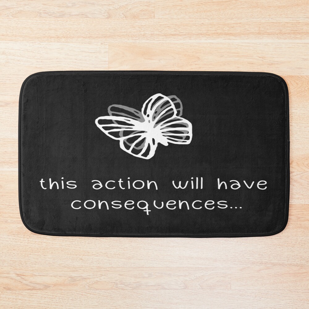 Life Is Strange Actions And Consequences Bath Mat