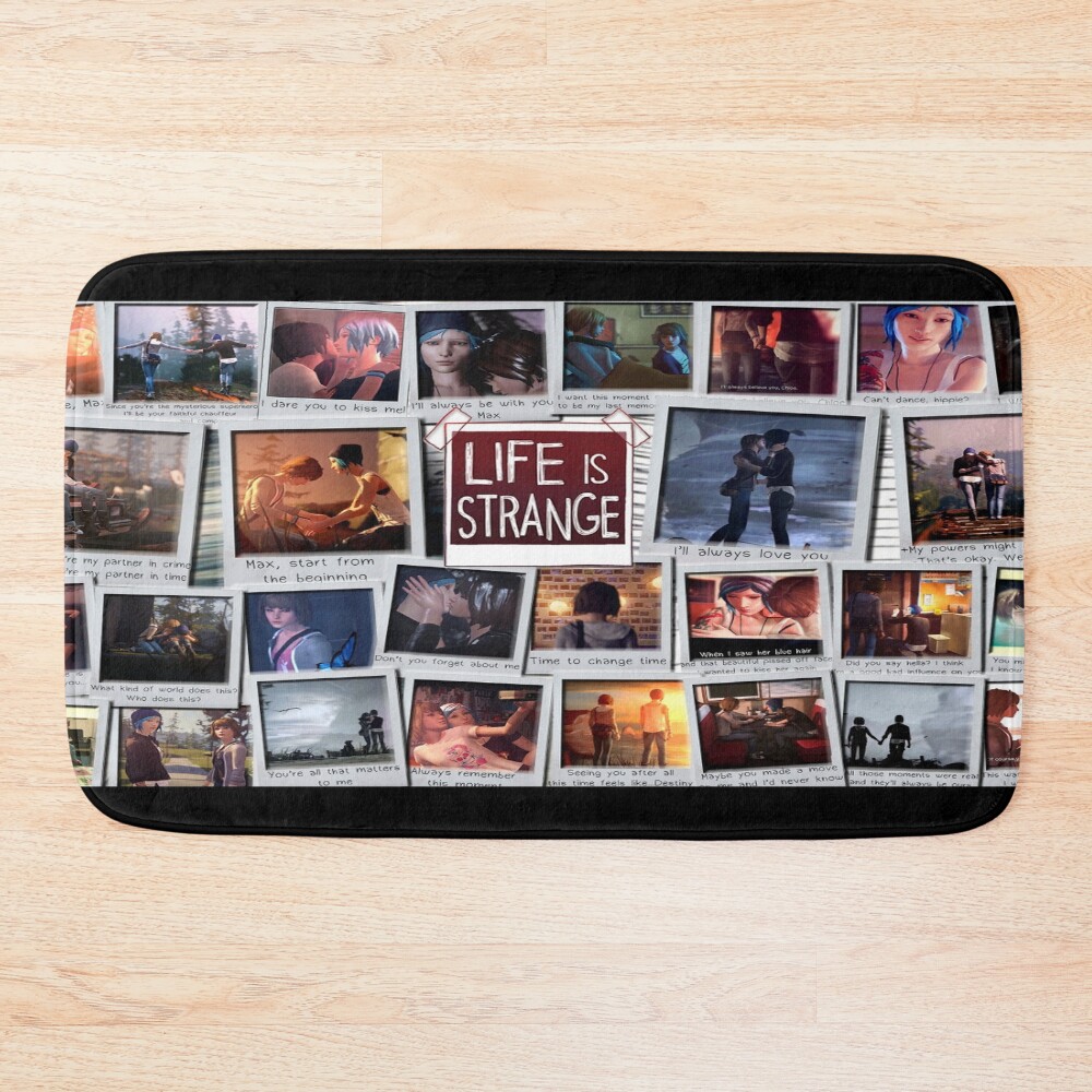 Life Is Strange Photograph Moment Bath Mat