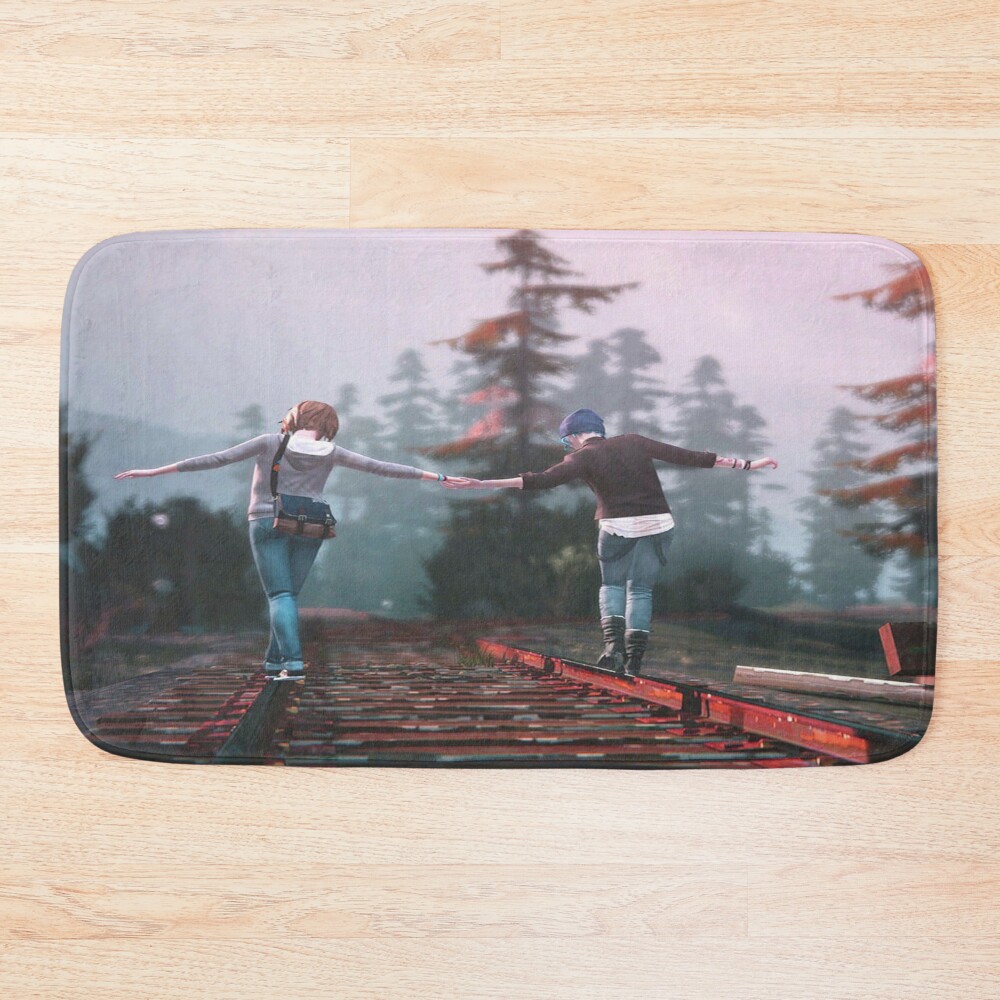 Life Is Strange Railroad Memories Bath Mat
