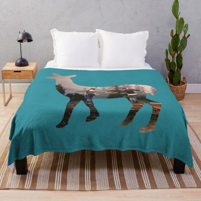 Life Is Strange Deer Spirit Throw Blanket
