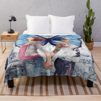 Life Is Strange Max And Chloe Duo Throw Blanket