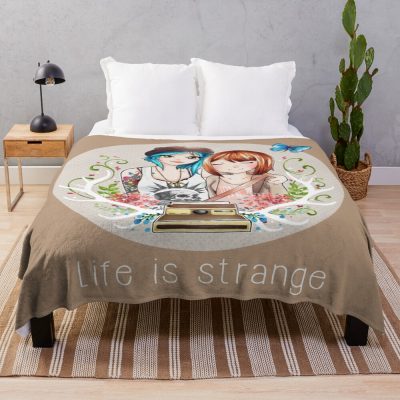 Life Is Strange Chloe And Max Throw Blanket