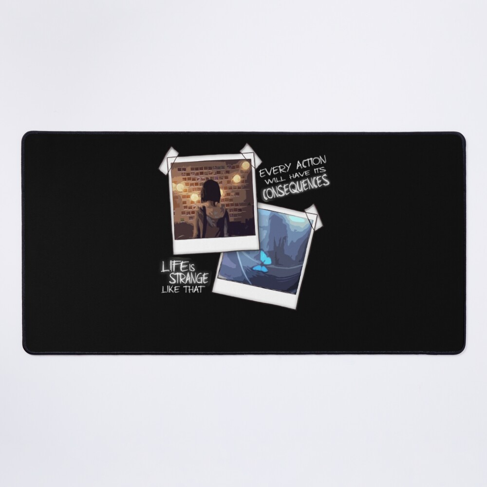 Strange Like That Romantic Quote Mouse Pad