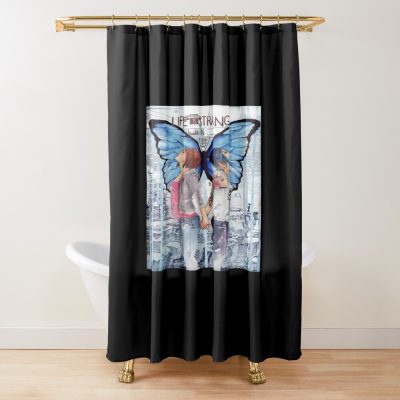 Life Is Strange Max And Chloe Friends Shower Curtain