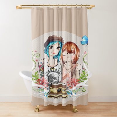 Life Is Strange Chloe And Max Shower Curtain