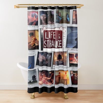 Life Is Strange Photograph Moment Shower Curtain