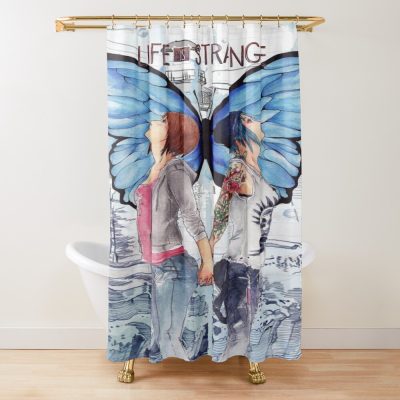 Life Is Strange Max And Chloe Duo Shower Curtain