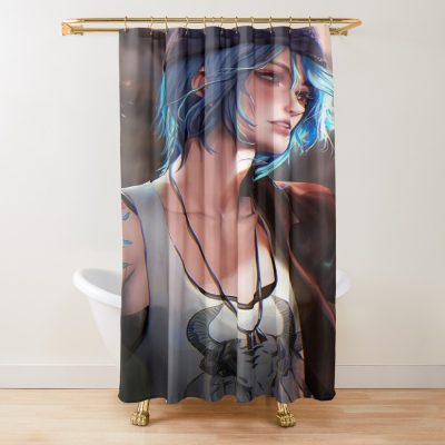 Chloe Price Portrait Shower Curtain