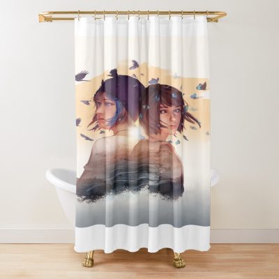 Life Is Strange Remastered Max Chloe Shower Curtain