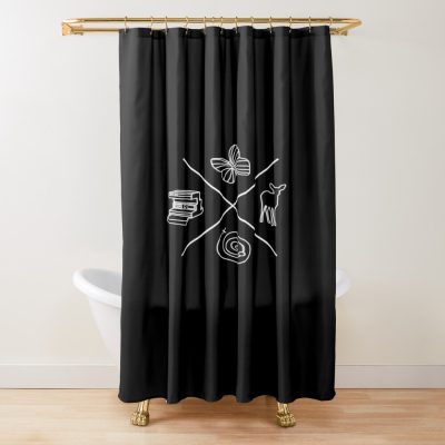 Life Is Strange Symbolic Icons Shower Curtain