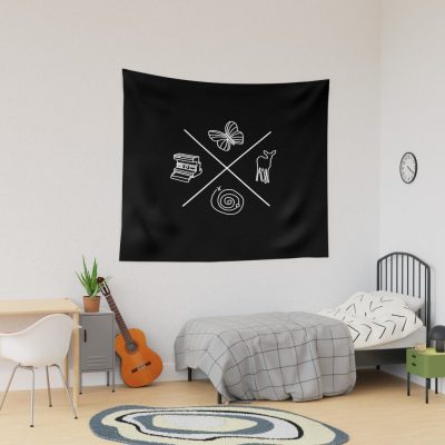 Life Is Strange Symbolic Icons Tapestry