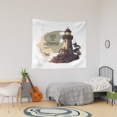 Life Is Strange Arcadia Bay Lighthouse Tapestry