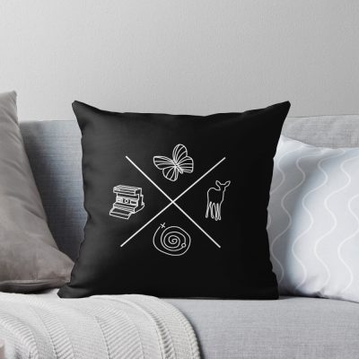 Life Is Strange Symbolic Icons Throw Pillow