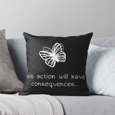 Life Is Strange Actions And Consequences Throw Pillow