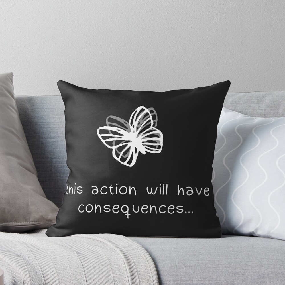 Life Is Strange Actions And Consequences Throw Pillow