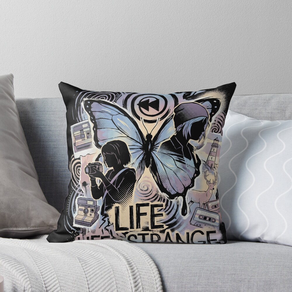 Life Is Strange Gaming Artwork Throw Pillow