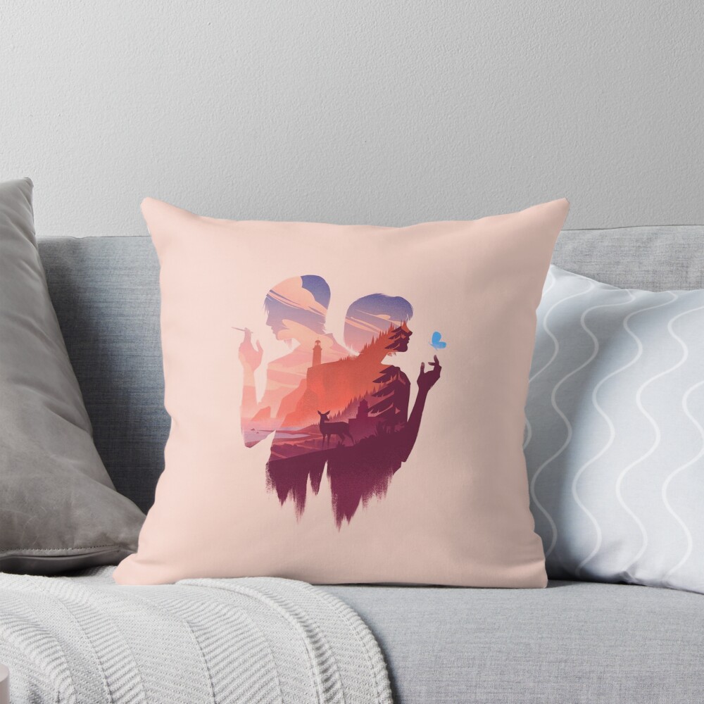 Life Is Strange Artistic Artwork Throw Pillow