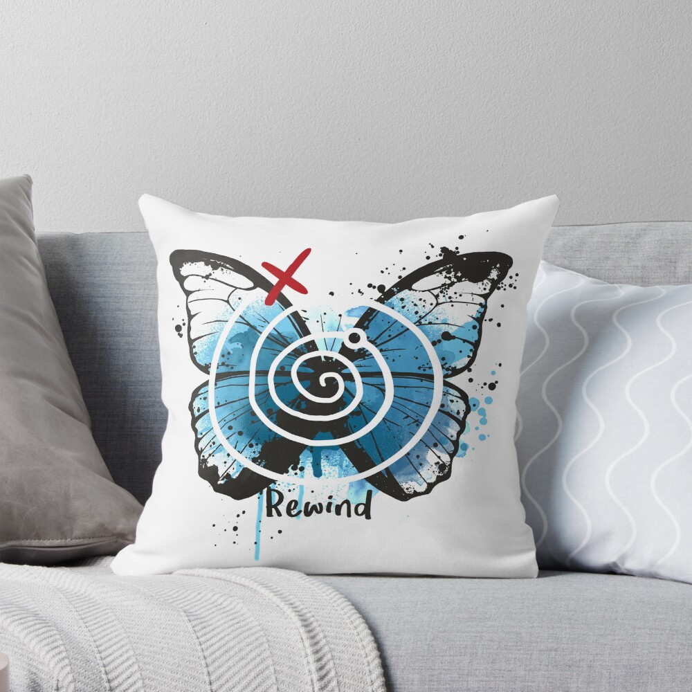Rewind Life Is Strange Effect Throw Pillow