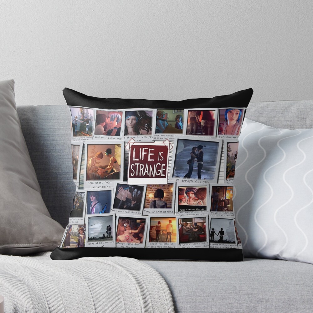Life Is Strange Photograph Moment Throw Pillow