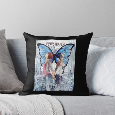 Life Is Strange Max And Chloe Friends Throw Pillow