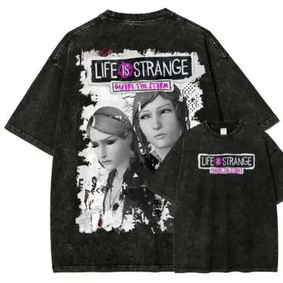 Chloe Price Life Is Strange Blue Butterfly Mineral T-shirt