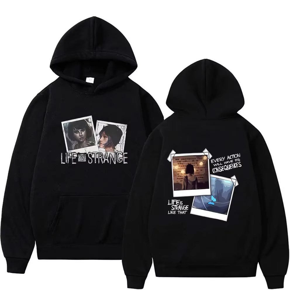Max Caulfield Life Is Strange Polaroid Time Travel Hoodie