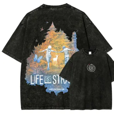 Rachel Amber Life Is Strange Mystery Butterfly Mineral T-shirt