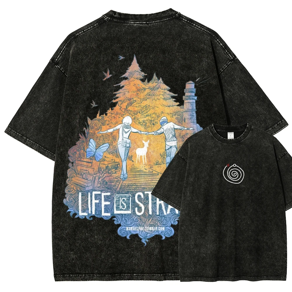 Rachel Amber Life Is Strange Mystery Butterfly Mineral T-shirt